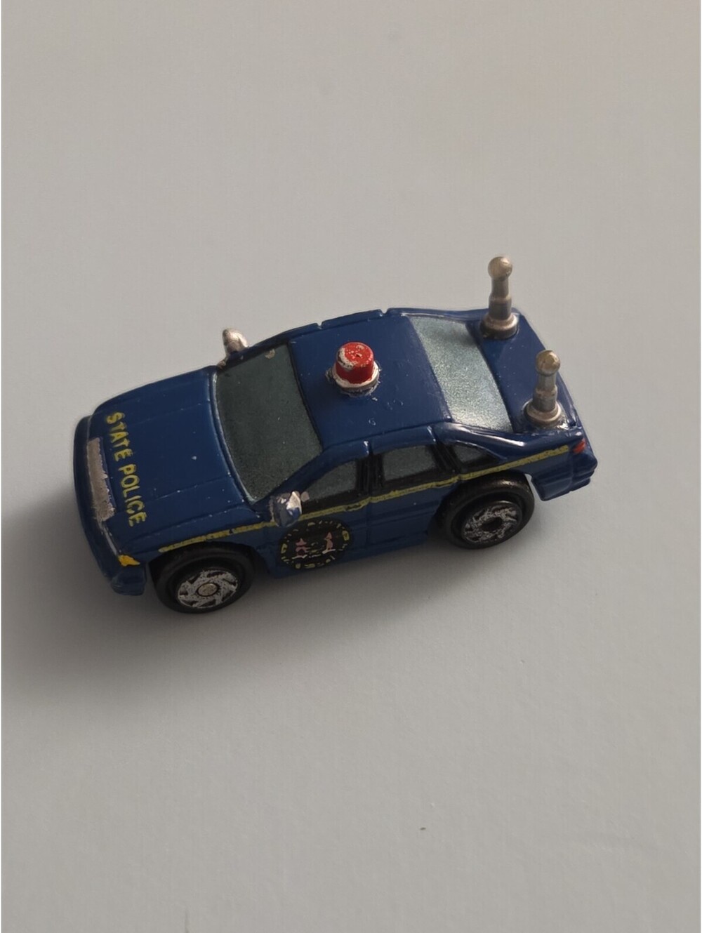 Micro Machines New York State Police  Cruiser Galoob Vintage Toy Car 1989
